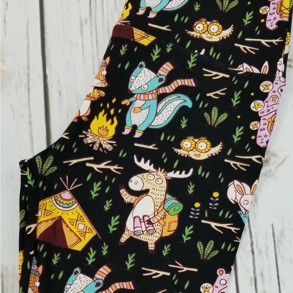 Leggings Depot Black Animal Print Leggings